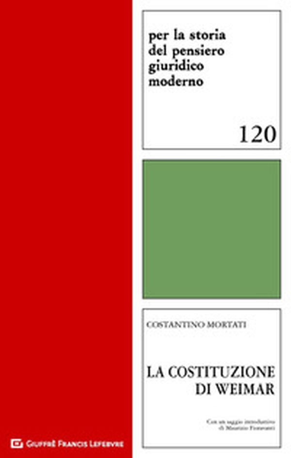 La Costituzione di Weimar - Librerie.coop La Costituzione di Weimar - Librerie.coop
