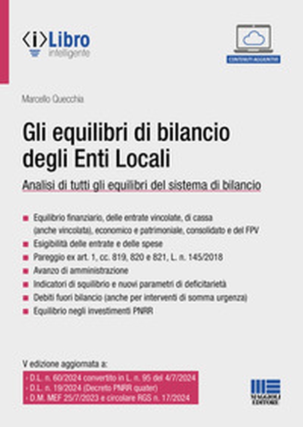 Gli equilibri di bilancio degli enti locali. Analisi di tutti gli equilibri del sistema di bilancio - Librerie.coop Gli equilibri di bilancio degli enti locali. Analisi di tutti gli equilibri del sistema di bilancio - Librerie.coop
