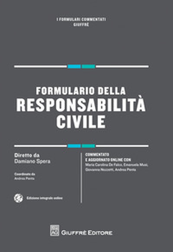 Formulario della responsabilità civile - Librerie.coop Formulario della responsabilità civile - Librerie.coop