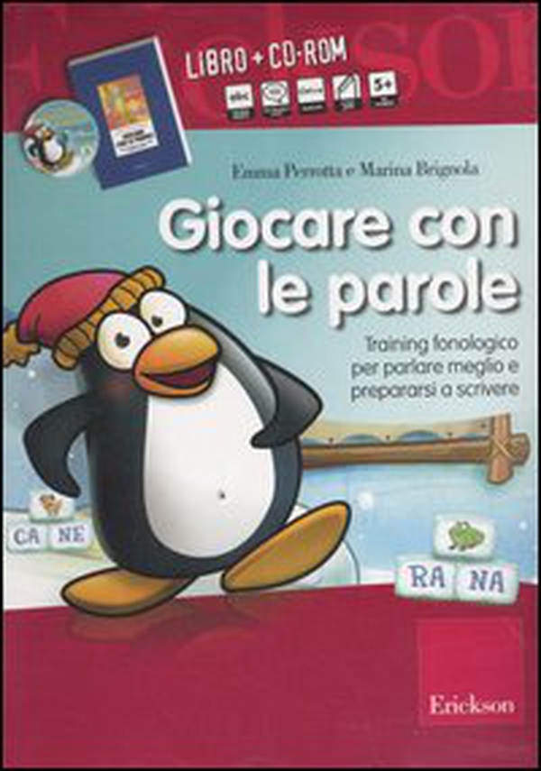 Giocare con le parole. Training fonologico per parlare meglio e prepararsi a scrivere. Kit - Librerie.coop Giocare con le parole. Training fonologico per parlare meglio e prepararsi a scrivere. Kit - Librerie.coop