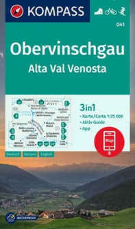 Carta escursionistica n. 041. Alta Val Venosta - Librerie.coop