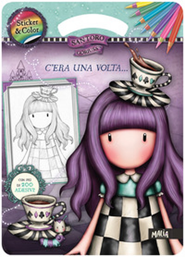 C'era una volta... Gorjuss. Sticker & color - Librerie.coop C'era una volta... Gorjuss. Sticker & color - Librerie.coop