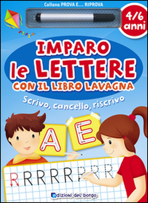 Imparo le lettere con il libro lavagna. 4-6 anni - Librerie.coop Imparo le lettere con il libro lavagna. 4-6 anni - Librerie.coop