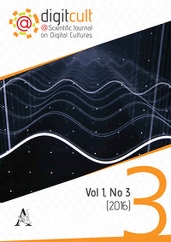 DigitCult. Scientific journal on digital cultures - Librerie.coop DigitCult. Scientific journal on digital cultures - Librerie.coop