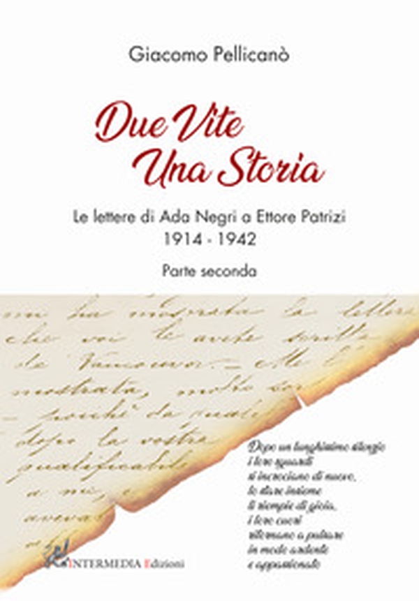 Due vite una storia. Le lettere di Ada Negri a Ettore Patrizi - Librerie.coop Due vite una storia. Le lettere di Ada Negri a Ettore Patrizi - Librerie.coop