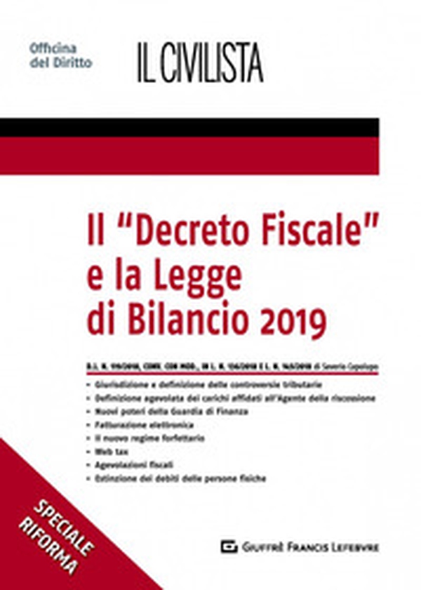 Il «Decreto fiscale» e la legge di bilancio 2019 - Librerie.coop Il «Decreto fiscale» e la legge di bilancio 2019 - Librerie.coop