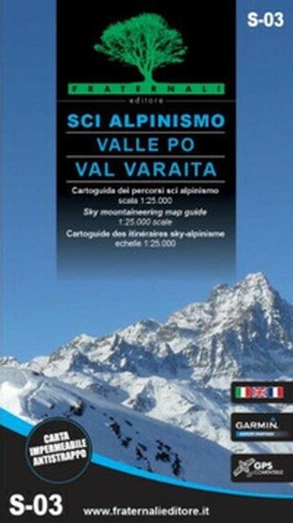 Sci alpinismo in Valle Po e Val Varaita. Cartoguida scala 1:25.000-Sky mountaineering map guide 1:25,000 scale - Librerie.coop Sci alpinismo in Valle Po e Val Varaita. Cartoguida scala 1:25.000-Sky mountaineering map guide 1:25,000 scale - Librerie.coop