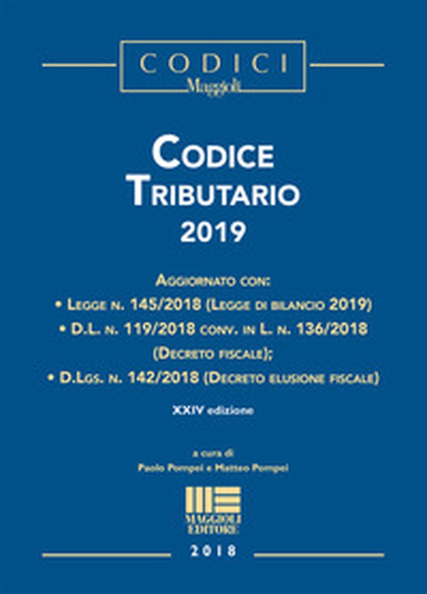 Codice tributario 2019 - Librerie.coop Codice tributario 2019 - Librerie.coop