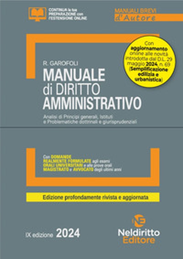 Manuale breve di diritto amministrativo 2024 - Librerie.coop Manuale breve di diritto amministrativo 2024 - Librerie.coop