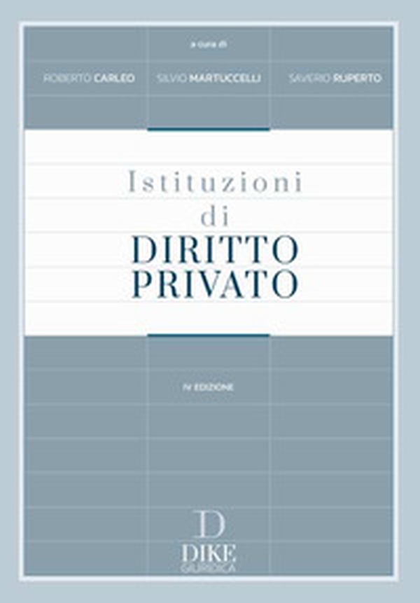 Istituzioni di diritto privato - Librerie.coop Istituzioni di diritto privato - Librerie.coop
