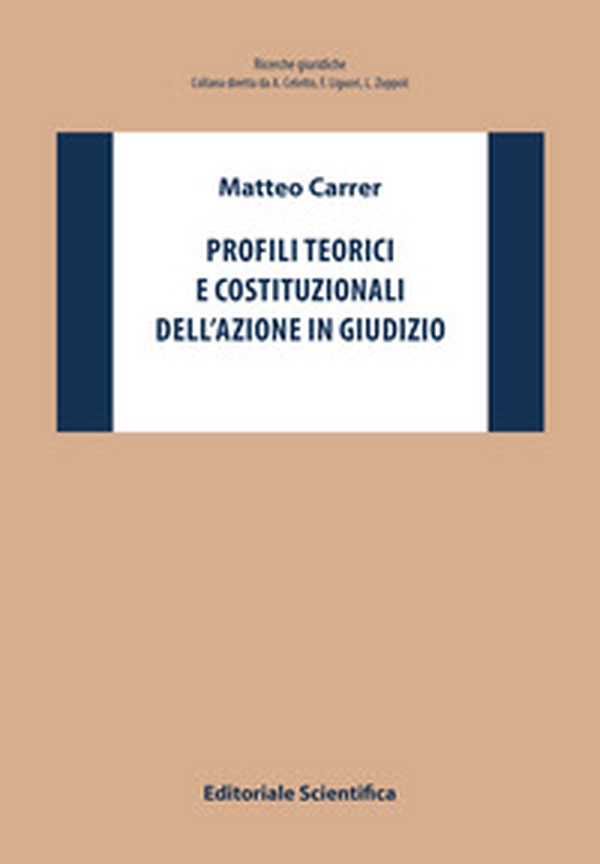 Profili teorici e costituzionali dell'azione in giudizio - Librerie.coop Profili teorici e costituzionali dell'azione in giudizio - Librerie.coop