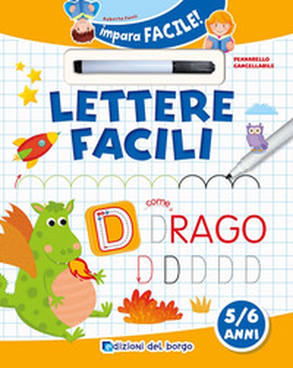 Lettere facili. Con pennarello - Librerie.coop Lettere facili. Con pennarello - Librerie.coop