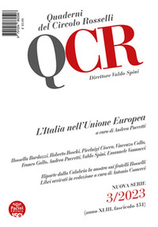 QCR. Quaderni del Circolo Rosselli - Vol. 3 - Librerie.coop QCR. Quaderni del Circolo Rosselli - Vol. 3 - Librerie.coop