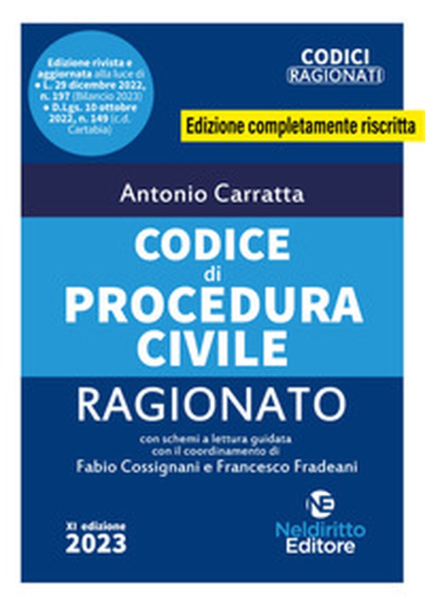 Codice di procedura civile ragionato aggiornato alla Riforma Cartabia - Librerie.coop Codice di procedura civile ragionato aggiornato alla Riforma Cartabia - Librerie.coop
