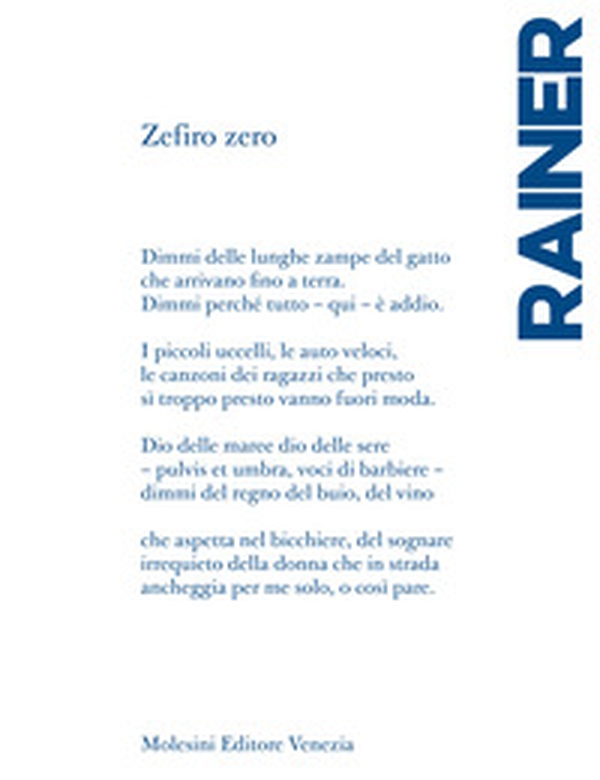 Zefiro zero - Librerie.coop Zefiro zero - Librerie.coop