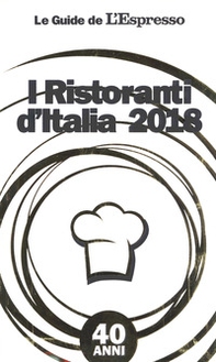 I ristoranti d'Italia 2018 - Librerie.coop
