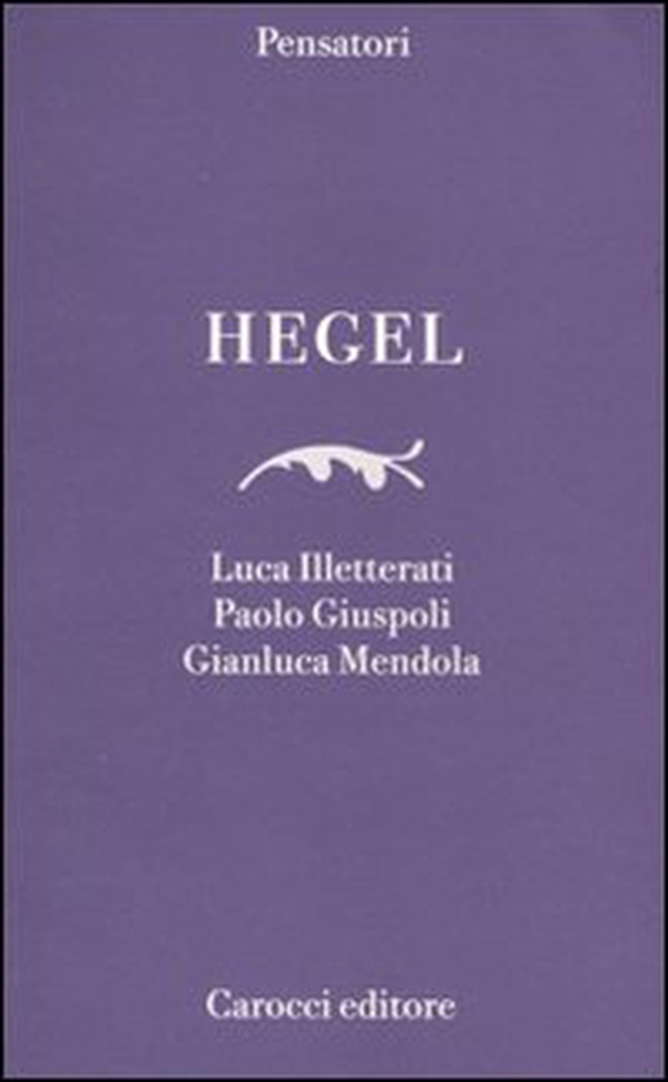 Hegel - Librerie.coop Hegel - Librerie.coop