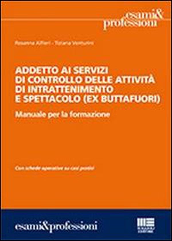Addetto ai servizi di controllo delle attività di intrattenimento e spettacolo (ex buttafuori) - Librerie.coop Addetto ai servizi di controllo delle attività di intrattenimento e spettacolo (ex buttafuori) - Librerie.coop