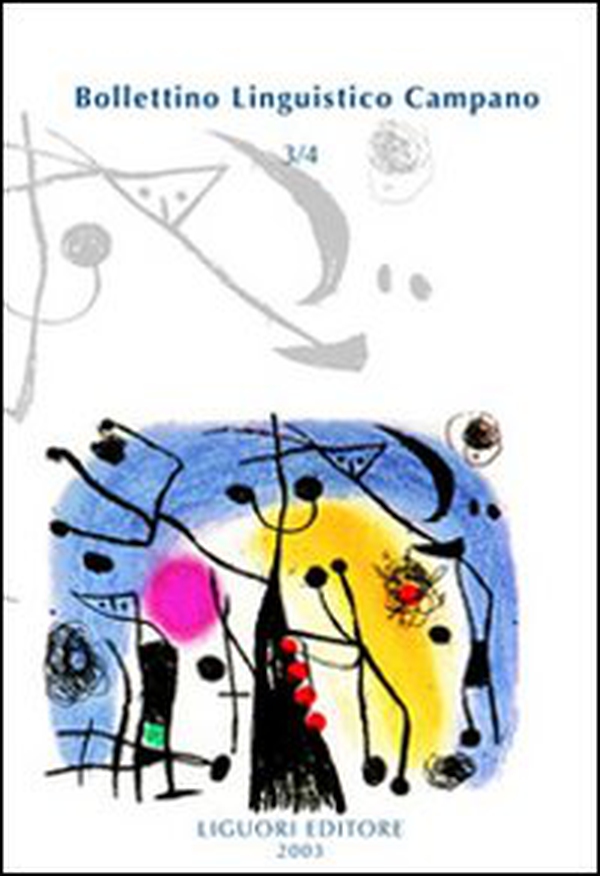 Bollettino linguistico campano (2003) vol. 3-4 - Librerie.coop Bollettino linguistico campano (2003) vol. 3-4 - Librerie.coop