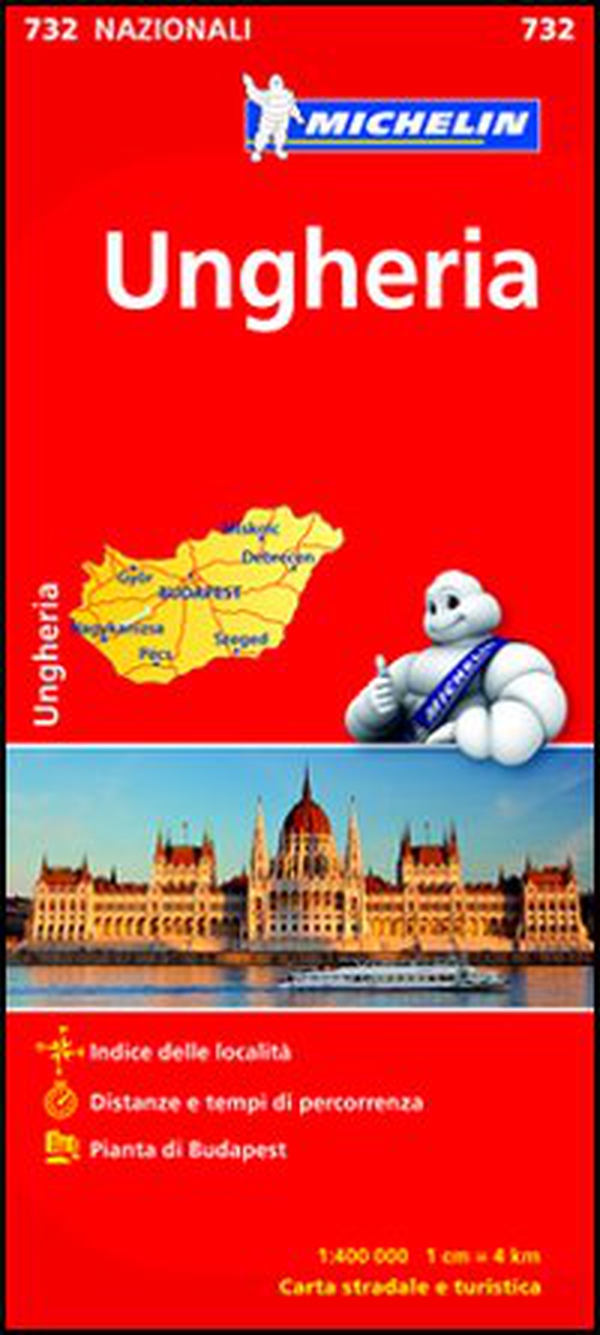 Ungheria 1:400.000 - Librerie.coop Ungheria 1:400.000 - Librerie.coop