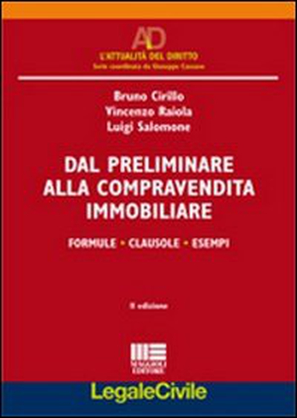 Dal preliminare alla compravendita immobiliare - Librerie.coop Dal preliminare alla compravendita immobiliare - Librerie.coop