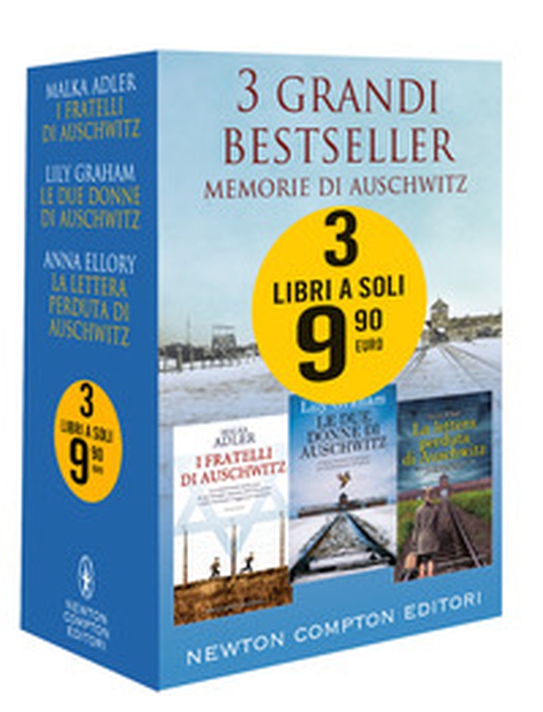 3 grandi bestseller. Memorie di Auschwitz: I fratelli di Auschwitz-Le due donne di Auschwitz-La lettera perduta di Auschwitz - Librerie.coop 3 grandi bestseller. Memorie di Auschwitz: I fratelli di Auschwitz-Le due donne di Auschwitz-La lettera perduta di Auschwitz - Librerie.coop