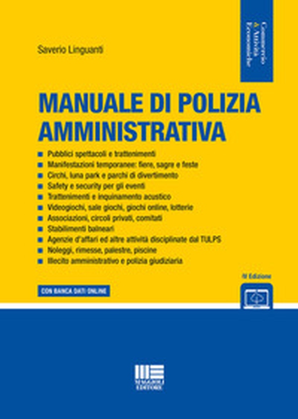 Manuale di polizia amministrativa - Librerie.coop Manuale di polizia amministrativa - Librerie.coop