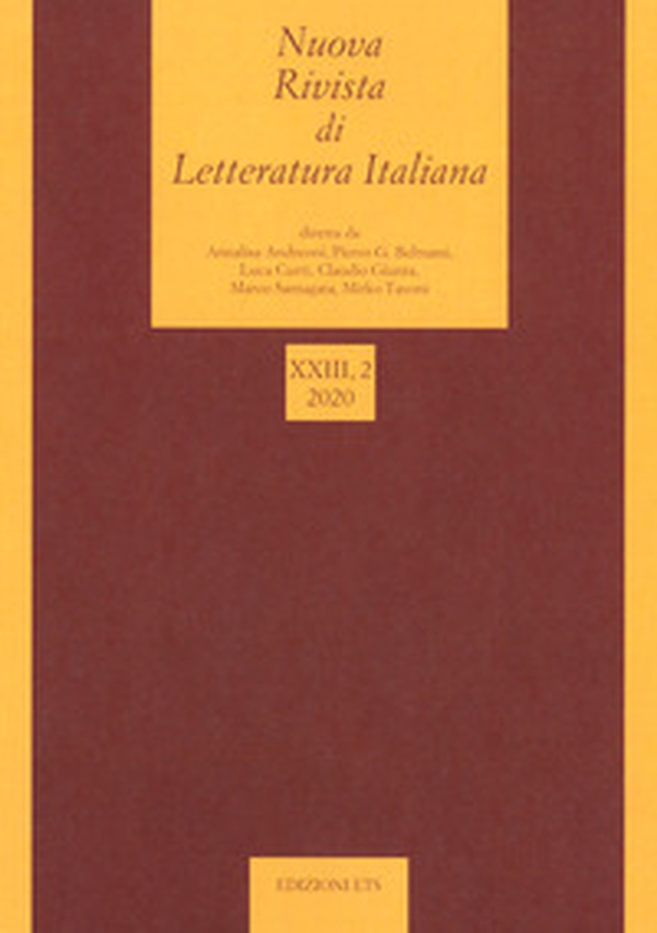 Nuova rivista di letteratura italiana - Vol. 2 - Librerie.coop Nuova rivista di letteratura italiana - Vol. 2 - Librerie.coop