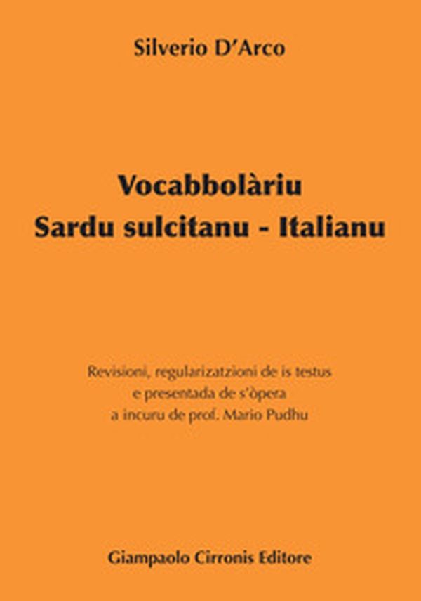 Vocabbolàriu Sardu sulcitanu-Italianu - Librerie.coop Vocabbolàriu Sardu sulcitanu-Italianu - Librerie.coop