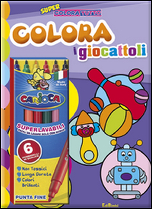 Colora i giocattoli - Librerie.coop Colora i giocattoli - Librerie.coop