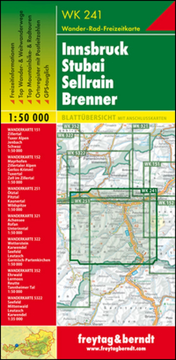Innsbruck Stubai 1:50.000 - Librerie.coop Innsbruck Stubai 1:50.000 - Librerie.coop