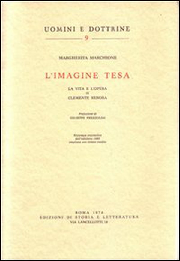 L'Imagine tesa. La vita e l'opera di Clemente Rebora - Librerie.coop L'Imagine tesa. La vita e l'opera di Clemente Rebora - Librerie.coop