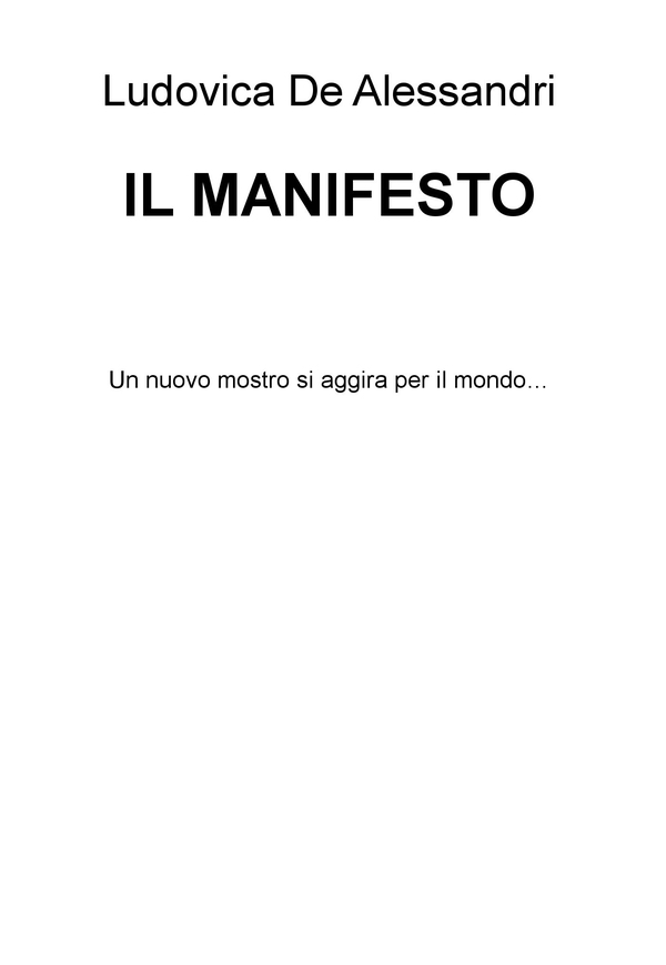 IL MANIFESTO - Librerie.coop IL MANIFESTO - Librerie.coop