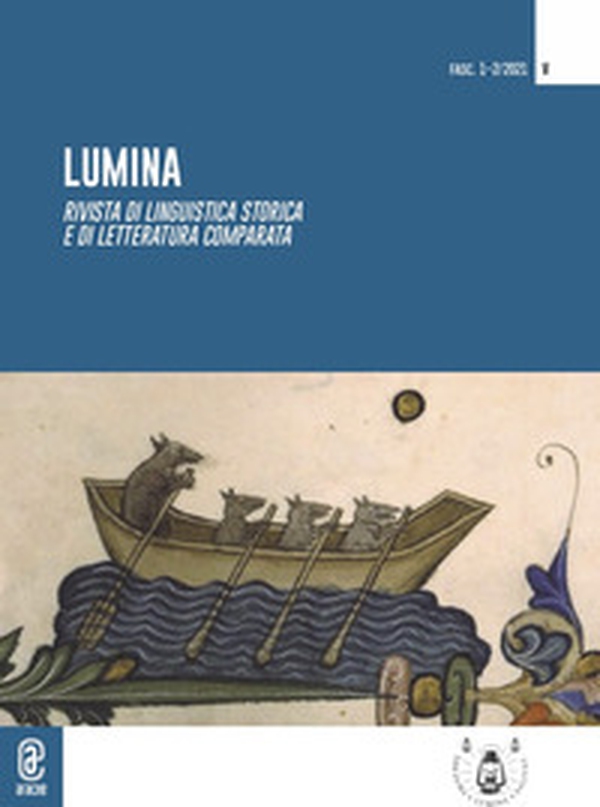 Lumina. Rivista di linguistica storica e di letteratura comparata - Librerie.coop Lumina. Rivista di linguistica storica e di letteratura comparata - Librerie.coop