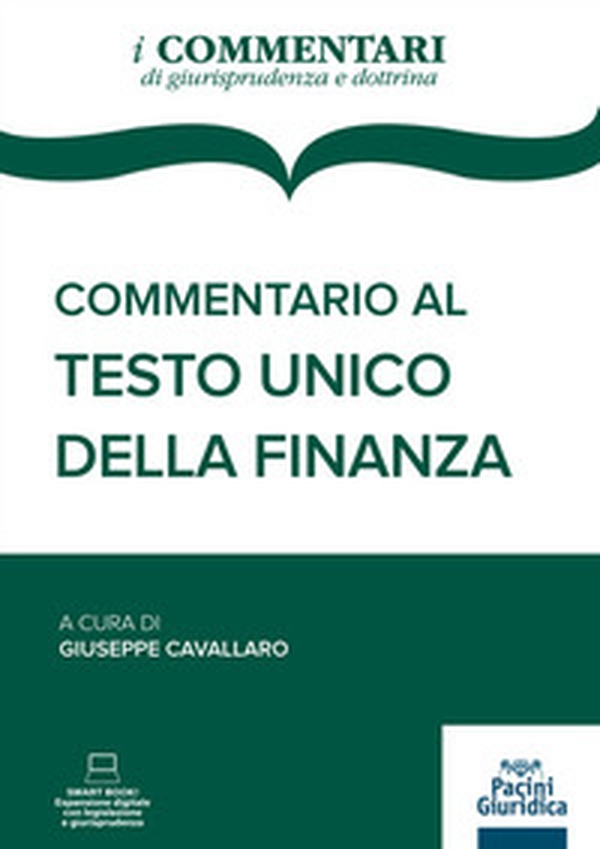 Commentario al testo unico della finanza - Librerie.coop Commentario al testo unico della finanza - Librerie.coop