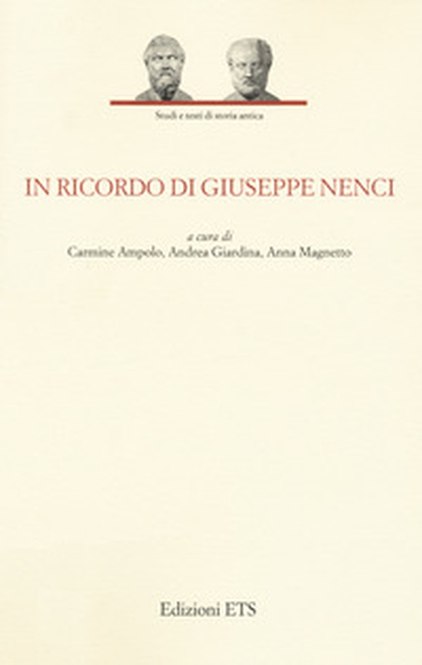 In ricordo di Giuseppe Nenci - Librerie.coop In ricordo di Giuseppe Nenci - Librerie.coop