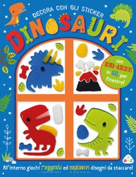 Dinosauri. Decora con gli sticker - Librerie.coop