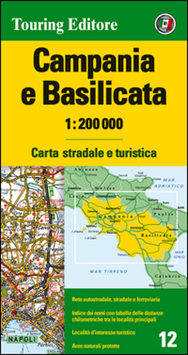 Campania e Basilicata 1:200.000. Carta stradale e turistica - Librerie.coop Campania e Basilicata 1:200.000. Carta stradale e turistica - Librerie.coop