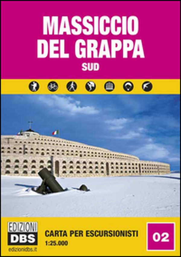 Massiccio del Grappa sud. Carta per escursionisti 1:25.000 - Librerie.coop Massiccio del Grappa sud. Carta per escursionisti 1:25.000 - Librerie.coop
