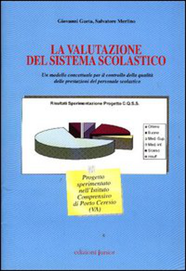 La valutazione del sistema scolastico. Un modello concettuale per il controllo della qualità delle prestazioni del personale scolastico - Librerie.coop La valutazione del sistema scolastico. Un modello concettuale per il controllo della qualità delle prestazioni del personale scolastico - Librerie.coop