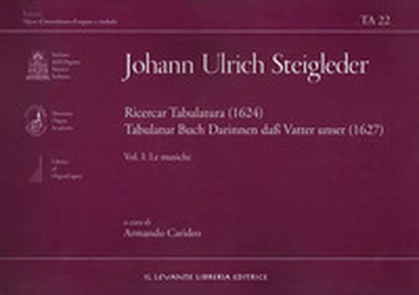 Ricercar tabulatura (1624)- Tabulatur Buch auf Vater Unser (1627) - Vol. 1 - Librerie.coop Ricercar tabulatura (1624)- Tabulatur Buch auf Vater Unser (1627) - Vol. 1 - Librerie.coop