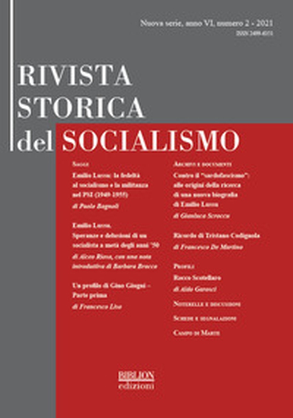 Rivista storica del socialismo - Librerie.coop Rivista storica del socialismo - Librerie.coop