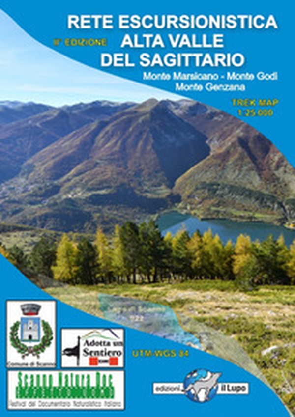 Carta rete escursionistica Alta Valle del Sagittario. Monte Marsicano-Monte Godi-Monte Genzana - Librerie.coop Carta rete escursionistica Alta Valle del Sagittario. Monte Marsicano-Monte Godi-Monte Genzana - Librerie.coop