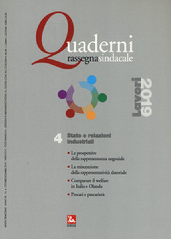Quaderni rassegna sindacale - Vol. 4 - Librerie.coop Quaderni rassegna sindacale - Vol. 4 - Librerie.coop