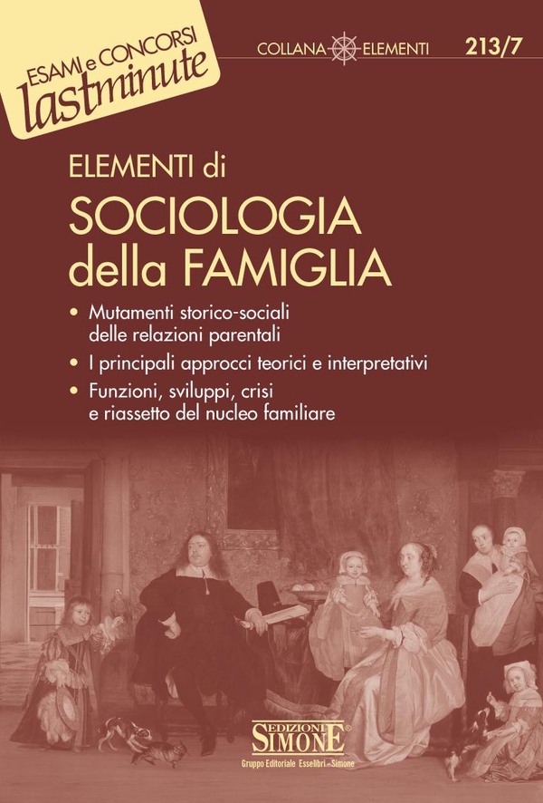 Elementi di Sociologia della Famiglia - Librerie.coop Elementi di Sociologia della Famiglia - Librerie.coop