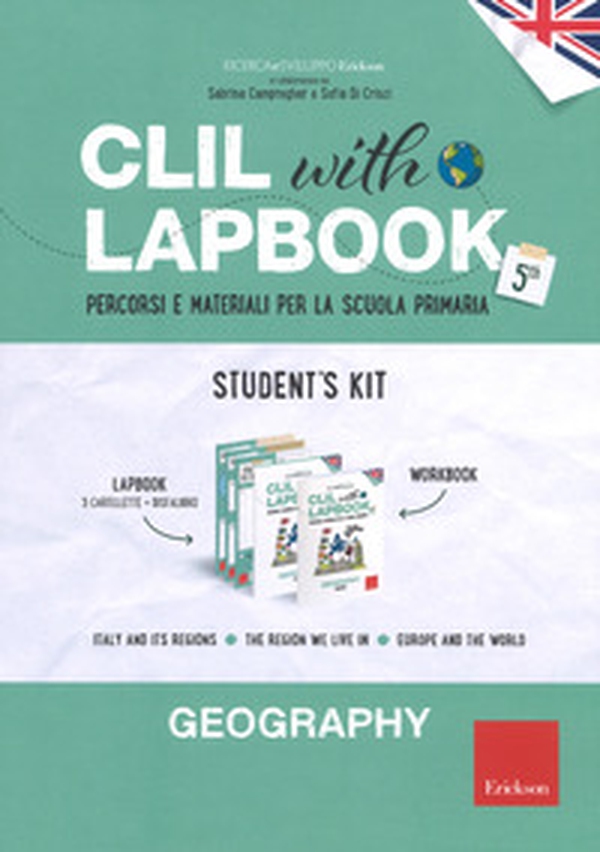 CLIL with lapbook. Geography. Quinta. Student's kit - Librerie.coop CLIL with lapbook. Geography. Quinta. Student's kit - Librerie.coop