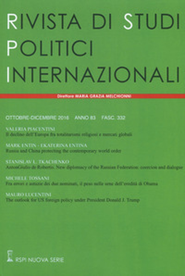 Rivista di studi politici internazionali - Librerie.coop Rivista di studi politici internazionali - Librerie.coop