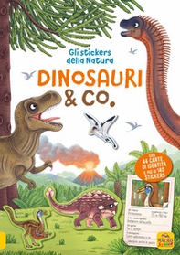 Dinosauri & co. Gli stickers della natura - Librerie.coop