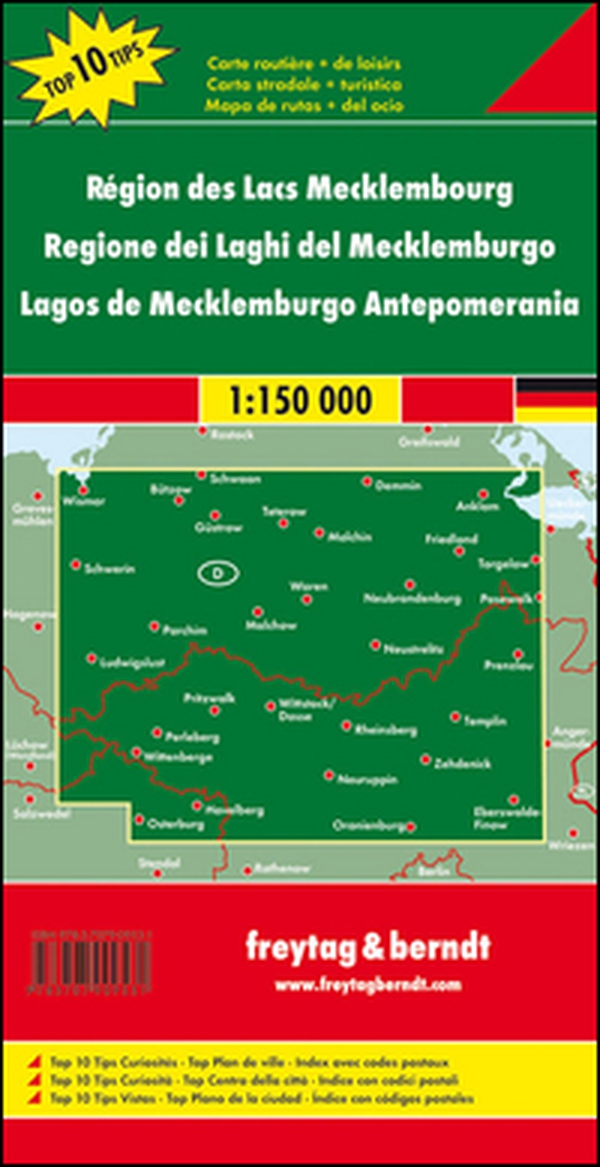Mecklenburgische Seenplatte 1:150.000 - Librerie.coop Mecklenburgische Seenplatte 1:150.000 - Librerie.coop