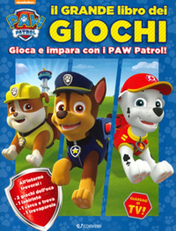 Il grande libro dei giochi. Gioca e impara con i Paw Patrol - Librerie.coop Il grande libro dei giochi. Gioca e impara con i Paw Patrol - Librerie.coop